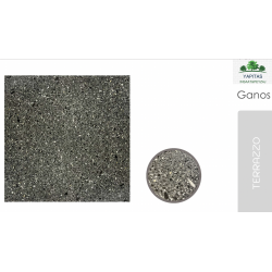 40*40 Kumlamalı Karo Siyah